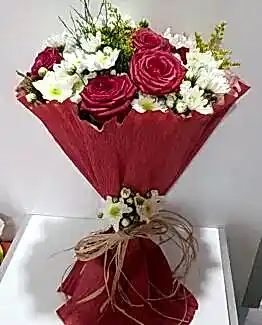 papatya gül buket