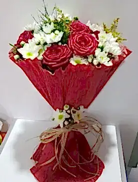 papatya gül buket