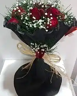 10 kırmızı gül buket